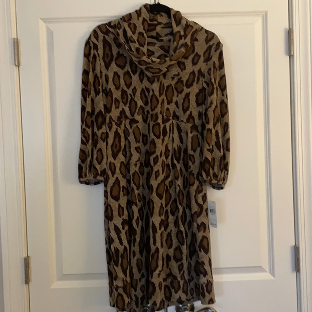Leopard print dress